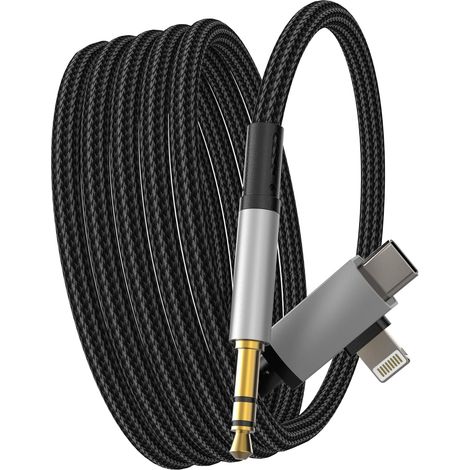 Adaptateur Jack USB C vers 3.5mm Cable Audio AUX Prise Ecouteur pour 17 16 15 Pro Max Compatible avec S26 S25 pour Voiture Enceinte Cordon Auxiliaire Embout (1/5)