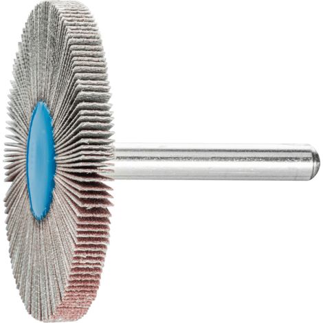 PFERD TOOLS Korund Fächerschleifer F Ø 50x5 mm Schaft-Ø 6 mm A320 für Feinschliff und Finish 10 Stk