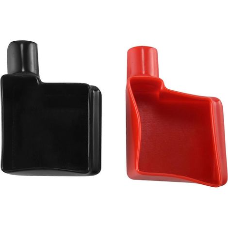 Paire de capuchons isolants pour bornes de batterie de voiture -- (1/5)