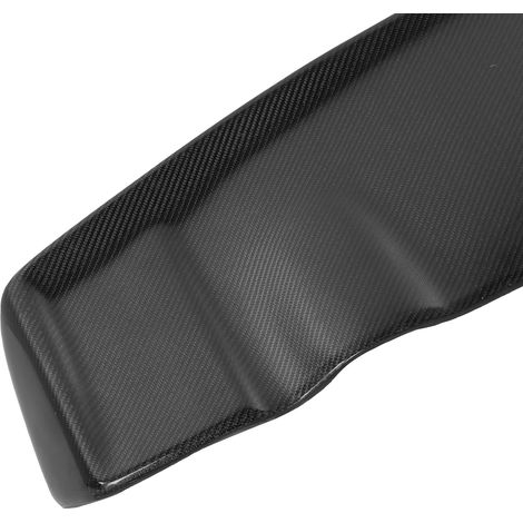 Modifikation für den Volkswagen Scirocco (2008–2014): Heckflügel aus glänzend schwarzem Carbon (übergroß) (zusätzliches Gewicht) (Referenz: LBGC-43)