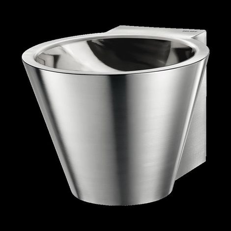 Delabie WT MINI BAILA sans poignée inox 1.4301 extérieur satiné intérieur poli (1/2)