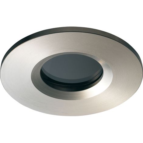 Empotrable techo PALMA Fijo redondo IP65 GU10 50W Níquel mate (1/3)
