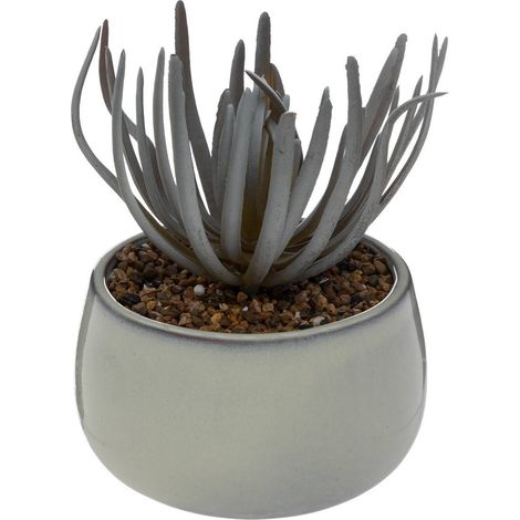 Pianta artificiale in vaso le café bordelais in ceramica h18cm - Atmosphera créateur d'intérieur (1/2)