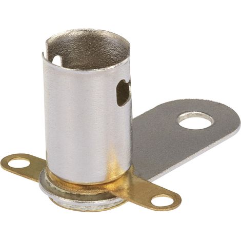 TRU COMPONENTS 1229345 Lampenfassung Sockel (Miniaturlampen): BA9s Anschluss (Sockel): Lötöse 1 St.