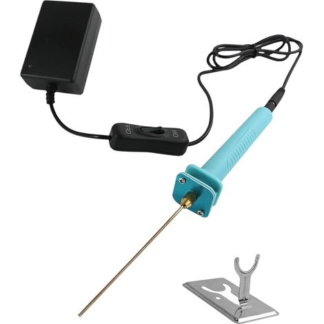 Stylo de découpe de mousse à fil chaud, outils de découpe de mousse de 15 cm, cutter électrique 30 W, stylo de découpe de polystyrène, stylo de découpe thermique, stylo de gravure (1/5)