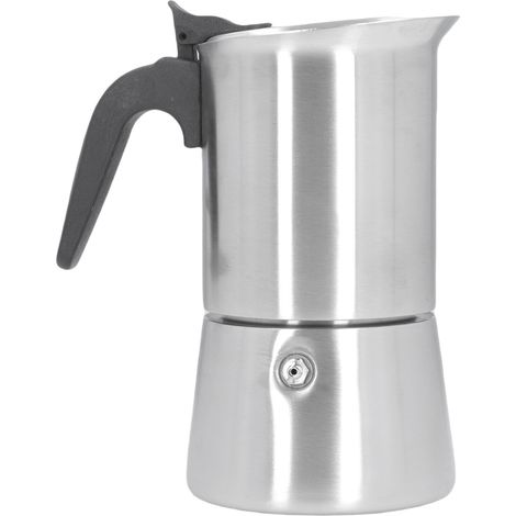 Cafetière Stovetop 304 Multifunctionnelle – Pour Café, Eau, Lait (300ML) – Inox Haute Qualité, Utilisation Simple, Extraction Riche (1/5)