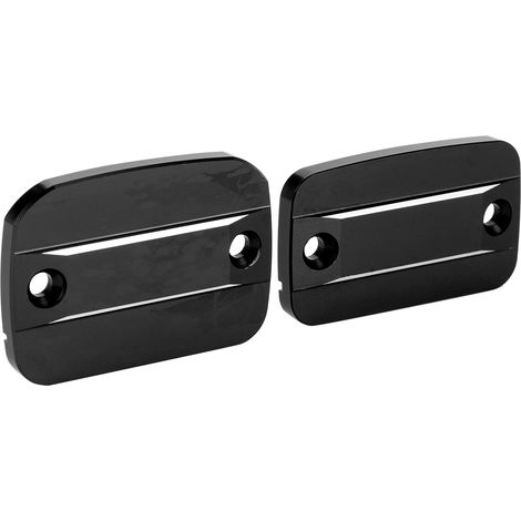 Bouchon de réservoir de liquide de frein et d'embrayage avant compatible avec Ducati Scrambler 1100 659 696 796 (noir) (1/5)