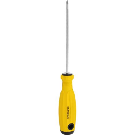 Tournevis Phillips Tournevis Cruciforme 2 7.3" CR-V Jaune (1/5)