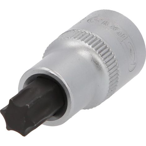 KS-Tools 911.9208 1/2" Bit-Stecknuss Torx, kurz, T 55 (1/4)