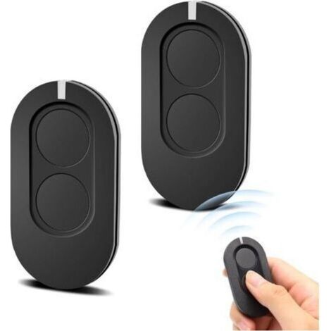 Ouvre-porte de gar2 pièces, télécommande sans fil à 2 boutons, compatible avec Ditec BIXLS2 BIXLP2 GOL4 BIXLG4 ZEN2 ZEN4W (1/4)