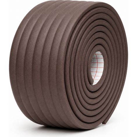 Self-Adhesive Acoustic Insulating Strip for Window Brown 200 cm (1/5)