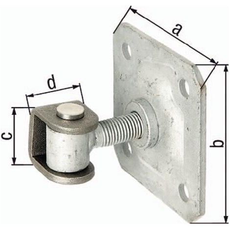 GAH Alberts Torband 100x100x42x30mm STA roh - 418403 (1/3)