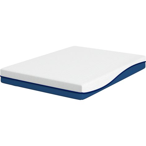 Matelas 140x190cm, matelas 2 personnes, mousse à mémoire de forme au thé vert, housse amovible lavable, fermeté moyenne (1/5)