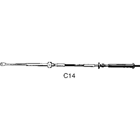 Ultraflex Cavo telecomando C14 da 20'