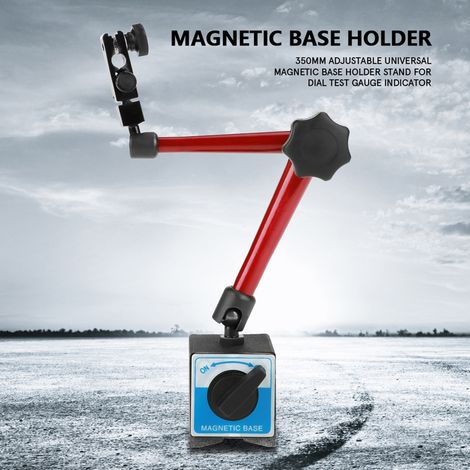 Support magnétique universel réglable de 350 mm pour comparateur à cadran (1/5)