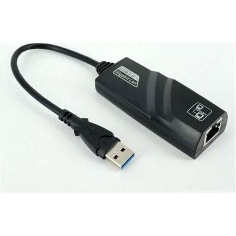 Adaptateur Ethernet USB, prise en charge automatique de la carte réseau MDIX USB3.0 Gigabit vers RJ45, carte réseau USB pour tablette PC externe (1/3)