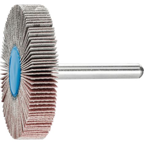 PFERD TOOLS Korund Fächerschleifer F Ø 50x10mm Schaft-Ø 6 mm A180 für Feinschliff und Finish 10 Stk (1/4)