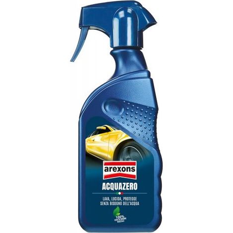 AREXONS ACQUAZERO SPRAY 400 ML PULIZIA LUCIDATURA E PROTEZIONE PER AUTO (05681) (1/4)