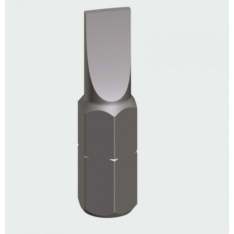 TIMCO Slotted Driver Bit S2 Grey - 10.0 x 1.6 x 25 (1/2)
