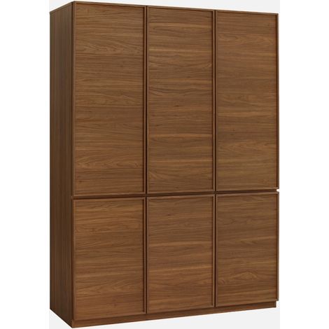 Módulo de armario efecto madera con 6 puertas (1/5)