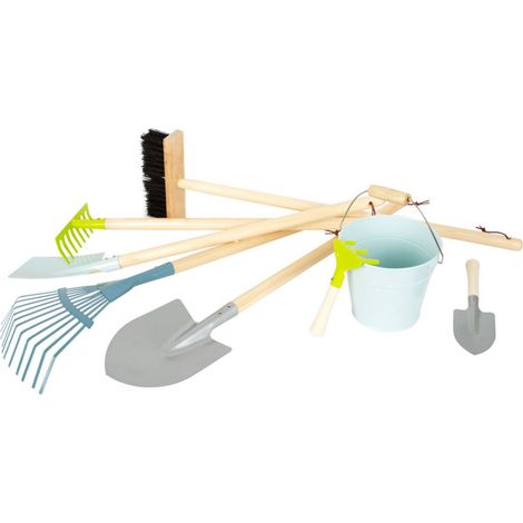 Outil de jardinage small foot 11883 bois métal 80 cm (1/4)