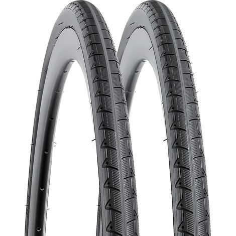 Lot de 2 pneus pliables 28" 28 x 1,10 700 x 28C avec gaine 28-622 compatibles avec vélos de route/ville/vélo de route 700 x 25C 700 x 28C 700 x 30C Noir/blanc/bleu/marron (1/5)
