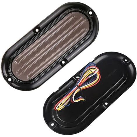 12 / 24v Camion De Voiture Dynamique Feux Arrière 74led Feux Arrière Feux Indicateurs Stroboscopiques Feux D'avertissement Remorque De Bus RV 2pcs (1/5)