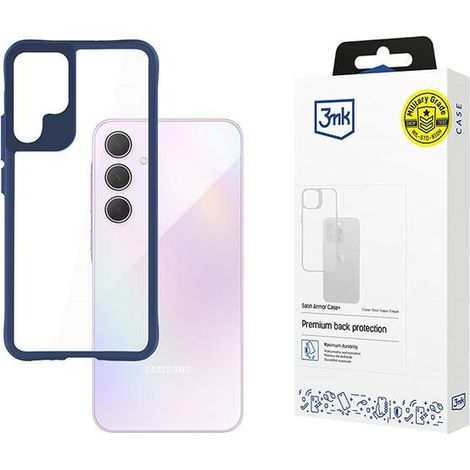Samsung Galaxy A35 5G - 3mk Satin Armor Case+ Blau