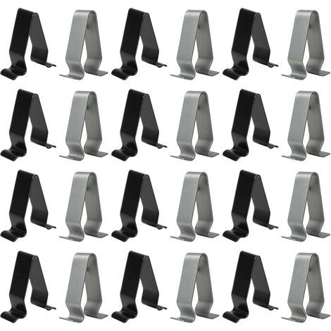 Set di 24 clip di fissaggio per auto - 4B0867276A - Compatibile con VW Caddy - Clip di fissaggio - Clip di fissaggio per pannelli porta - 2 colori (1/5)