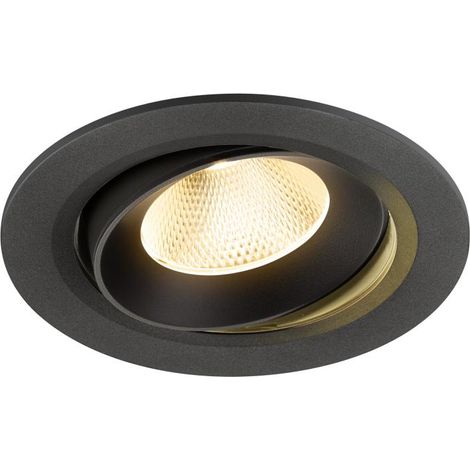 Spot encastré Numinos Move L noir 3000K - 20 deg - 1009828