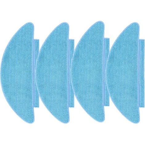 4pcs Accessories Cleaning Cloth for Tikom L9000, HONITURE Q6 SE, for Lubluelu SL60D, for LaResar L6 Nex, Replacement Cloth for Robot Vacuum Cleaner (1/5)