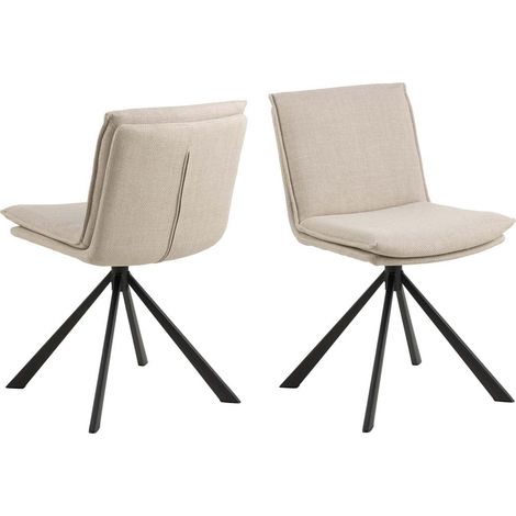 Flynn Esszimmerstuhl beige.