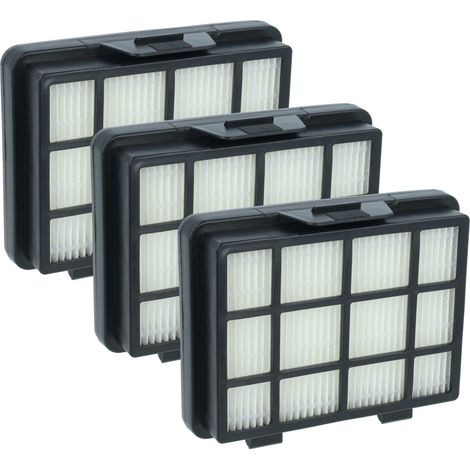 vhbw 3x Filtre compatible avec Medion MD 18057 aspirateur sans-fil - Filtre anti-saleté