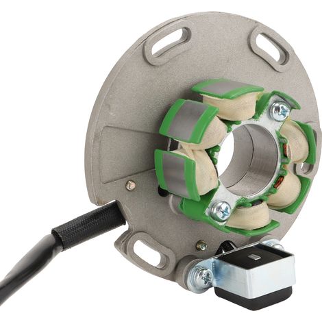 Magnetic stator coil, compatible with Suzuki LTR450 LT-R450 racing quads (2006–2011). Original replacement part for the ignition system of Suzuki racing quads.--DTEKGAZ