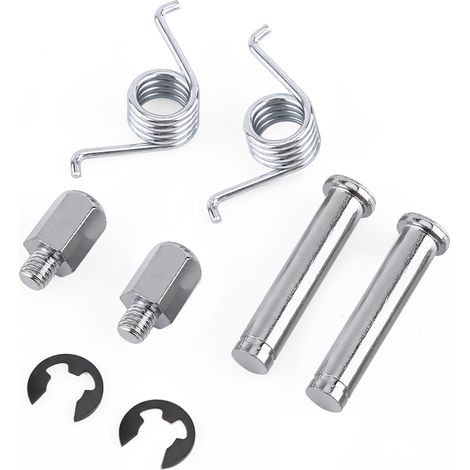 Pédales avant en alliage d'aluminium adaptées aux Suzuki GSXR600, GSXR750, GSXR1000, K6 et K8 (noires). (1/5)