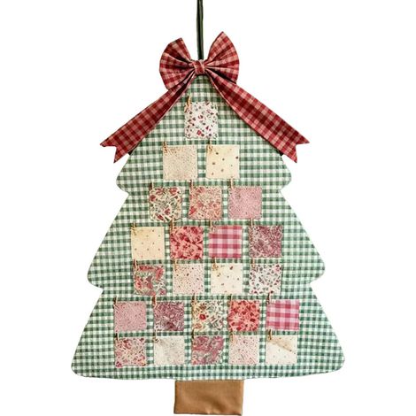 Calendrier de l'Avent 24 jours Décoration de compte à rebours avec 24 pochettes - Idéal pour le salon, la chambre, le bureau, une porte, une fenêtre, une étagère, les fêtes, un anniversaire, une soir (1/5)