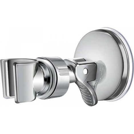 Support de douche à main remplaçable, Support de douche à ventouse à rotation 360 °(Socle à ventouse) (1/5)