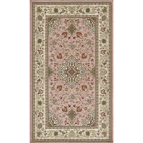 Tappeto orientale stile persiano cipria Tabriz