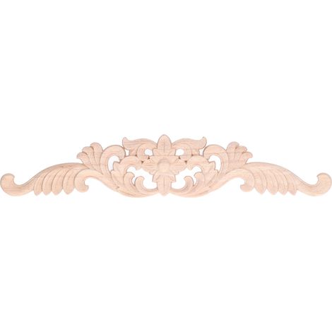 d angle en bois sculpté applique décorative écologique pour (1/5)