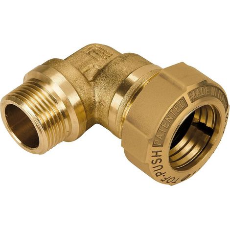 Effebi Winkelanschlussverschraubung Typ 867, 25mm x 3/4", Messing (1/2)