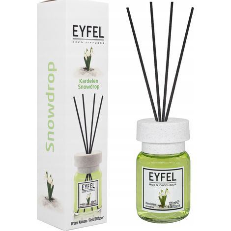 Eyfel - Deodorante per ambienti al bucaneve in stick da 120 ml (1/5)