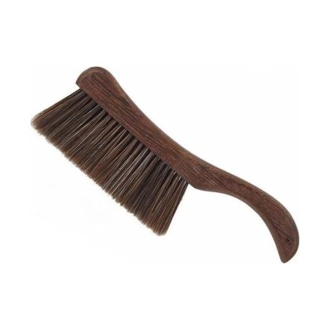 Brosse à Poussière Brosse à Main avec Manche en Bois Brosse De Nettoyage à Poils Doux pour balayer ménage de la Cuisine (1/5)