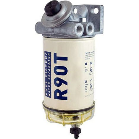 Ensemble séparateur huile-eau R90T adapté aux vedettes rapides, aux pétroliers et aux petits moteurs diesel disponible en stock. (1/4)