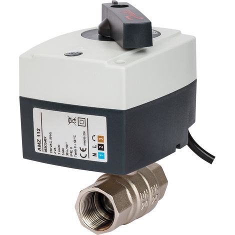 Danfoss motorischer Kugelhahn AMZ112 2-Wege, DN 15, 230Vac, Auf/Zu, 082G5406