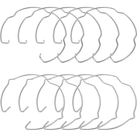 1 jeu de fixations pour spot encastré, anneau de retenue pour lampe, circlip (1/5)