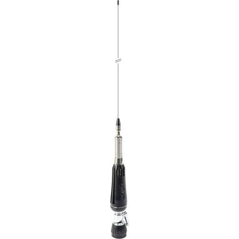 Antenne CB PNI LED 1000 - Pliable 100 cm - 26-30 MHz - 300W - Câble RG58 - Support Fixe