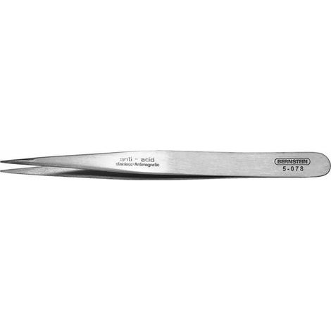 BERNSTEIN 5-078 PINCE CMS EFFILÉE AVEC POINTES BISEAUTÉES 1 MM 130 MM (1/3)