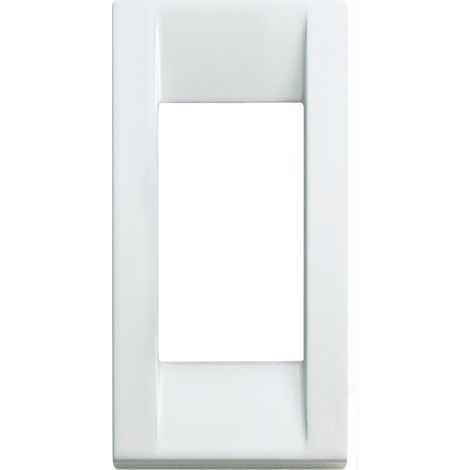 VIMAR - 16786.01 Placa clásica 1M panel blanco brillante