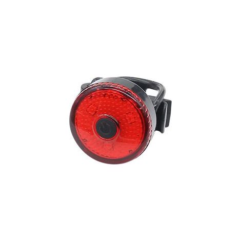 Éclairage vélo rechargeable – éclairage extérieur – éclairage VTT – accessoires – ABS – rouge (1/5)