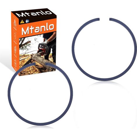 2x Segment de piston pour Husqvarna 223L Taille-haie Débroussailleuse Coupe-bordure 34mmx1.2mm, Segment de piston (1/5)